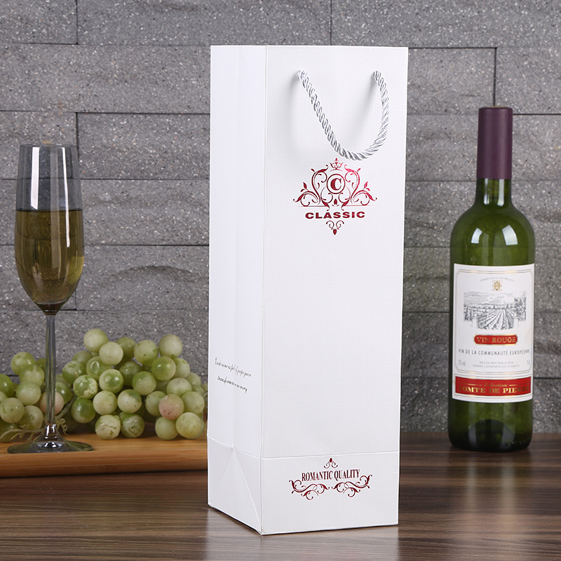 White creative wine box custom | Custom Cardboard Boxes